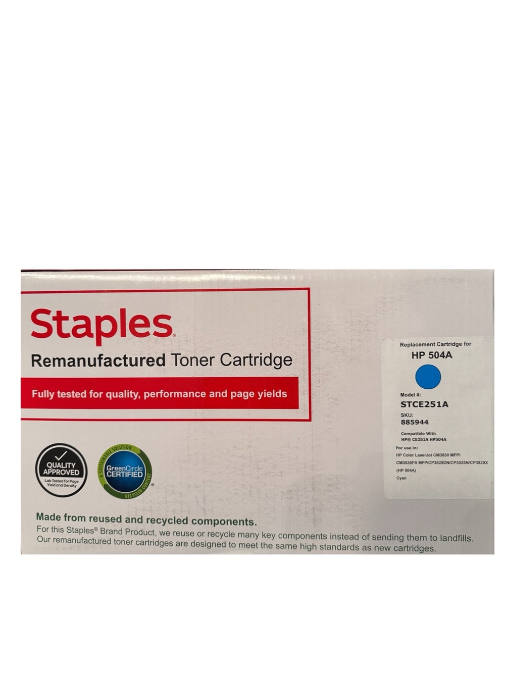 HP 504 Toner CYAN